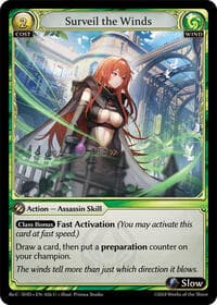 Surveil the Winds - Tristan, Shadowdancer Re:Collection Lite - Grand Archive TCG card