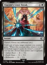 Vincent's Limit Break - FINAL FANTASY - Magic: The Gathering card