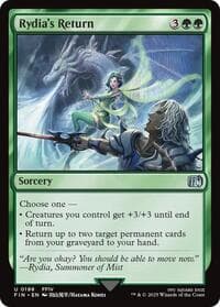 Rydia's Return - FINAL FANTASY - Magic: The Gathering card