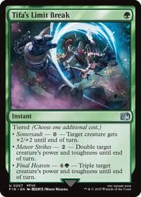 Tifa's Limit Break - FINAL FANTASY - Magic: The Gathering card
