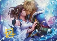 Together Forever Art Card (Gold-Stamped Signature) - Art Series: FINAL FANTASY - Magic: The Gathering card