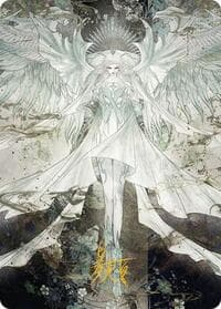 Hydaelyn, the Mothercrystal Art Card (Gold-Stamped Signature) - Art Series: FINAL FANTASY - Magic: The Gathering card