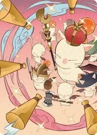 Summon: Good King Mog XII Art Card - Art Series: FINAL FANTASY - Magic: The Gathering card