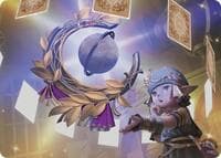 Astrologian's Planisphere Art Card - Art Series: FINAL FANTASY - Magic: The Gathering card
