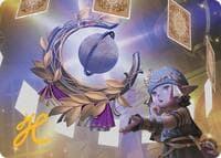 Astrologian's Planisphere Art Card (Gold-Stamped Signature) - Art Series: FINAL FANTASY - Magic: The Gathering card