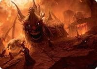 The Final Days Art Card - Art Series: FINAL FANTASY - Magic: The Gathering card