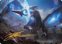 Yiazmat, Ultimate Mark Art Card (Gold-Stamped Signature) - Art Series: FINAL FANTASY - Magic: The Gathering card
