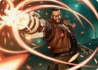 Barret Wallace Art Card - Art Series: FINAL FANTASY - Magic: The Gathering card