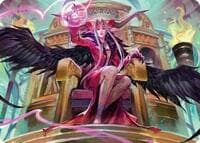 Sorceress's Schemes Art Card - Art Series: FINAL FANTASY - Magic: The Gathering card