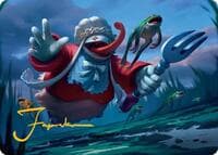 Quina, Qu Gourmet Art Card (Gold-Stamped Signature) - Art Series: FINAL FANTASY - Magic: The Gathering card