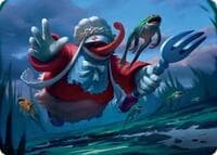 Quina, Qu Gourmet Art Card - Art Series: FINAL FANTASY - Magic: The Gathering card