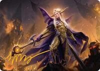The Emperor of Palamecia Art Card (Gold-Stamped Signature) - Art Series: FINAL FANTASY - Magic: The Gathering card