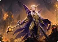 The Emperor of Palamecia Art Card - Art Series: FINAL FANTASY - Magic: The Gathering card