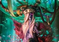 Jenova, Ancient Calamity Art Card - Art Series: FINAL FANTASY - Magic: The Gathering card