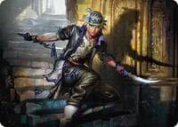 Locke Cole Art Card - Art Series: FINAL FANTASY - Magic: The Gathering card