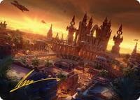Rabanastre, Royal City Art Card (Gold-Stamped Signature) - Art Series: FINAL FANTASY - Magic: The Gathering card