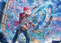 G'raha Tia, Scion Reborn Art Card (19) - Art Series: FINAL FANTASY - Magic: The Gathering card