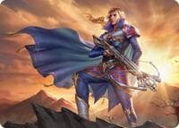 Edgar, Master Machinist Art Card - Art Series: FINAL FANTASY - Magic: The Gathering card