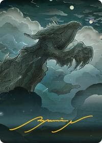 Sin, Spira's Punishment Art Card (Gold-Stamped Signature) - Art Series: FINAL FANTASY - Magic: The Gathering card