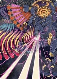 Summon: Bahamut Art Card - Art Series: FINAL FANTASY - Magic: The Gathering card