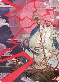 Summon: Esper Ramuh Art Card - Art Series: FINAL FANTASY - Magic: The Gathering card