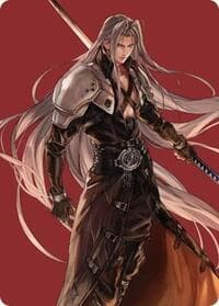 Sephiroth, Fabled SOLDIER Art Card - Art Series: FINAL FANTASY - Magic: The Gathering card