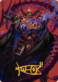 Golbez, Crystal Collector Art Card (Gold-Stamped Signature) - Art Series: FINAL FANTASY - Magic: The Gathering card