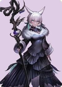 Y'shtola, Night's Blessed Art Card (53) - Art Series: FINAL FANTASY - Magic: The Gathering card