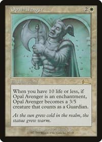 Opal Avenger - Urza's Legacy - Magic: The Gathering card