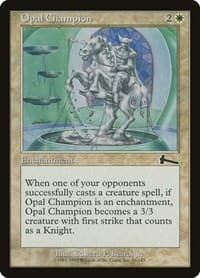 Opal Champion - Urza's Legacy - Magic: The Gathering card
