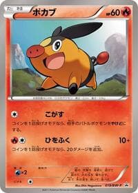 Tepig - 019/BW-P - BW-P Promotional cards - Pokemon Japan card