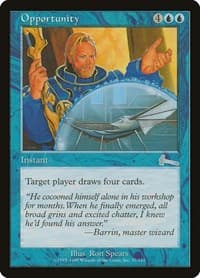 Opportunity - Urza's Legacy - Magic: The Gathering card