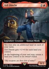 Zell Dincht (Extended Art) - FINAL FANTASY - Magic: The Gathering card