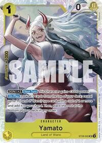 Yamato - ST-28: Starter Deck 28 GREEN/YELLOW Yamato - One Piece Card Game card
