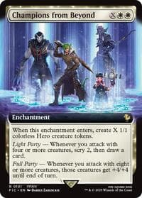 Champions from Beyond (Extended Art) - Commander: FINAL FANTASY - Magic: The Gathering card