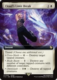 Cloud's Limit Break (Extended Art) - Commander: FINAL FANTASY - Magic: The Gathering card