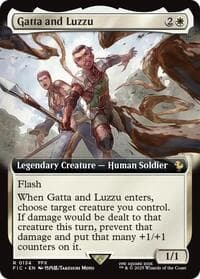 Gatta and Luzzu (Extended Art) - Commander: FINAL FANTASY - Magic: The Gathering card