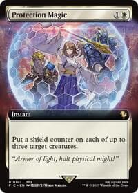 Protection Magic (Extended Art) - Commander: FINAL FANTASY - Magic: The Gathering card