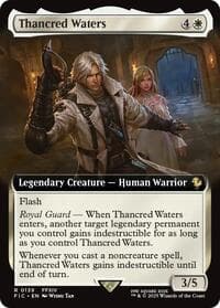 Thancred Waters (Extended Art) - Commander: FINAL FANTASY - Magic: The Gathering card
