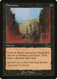 Ostracize - Urza's Legacy - Magic: The Gathering card