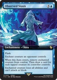 Observed Stasis (Extended Art) - Commander: FINAL FANTASY - Magic: The Gathering card