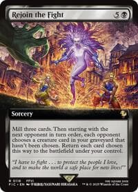 Rejoin the Fight (Extended Art) - Commander: FINAL FANTASY - Magic: The Gathering card