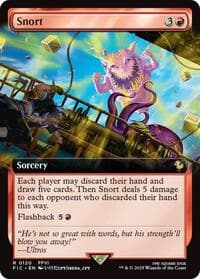 Snort (Extended Art) - Commander: FINAL FANTASY - Magic: The Gathering card