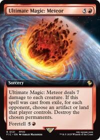 Ultimate Magic: Meteor (Extended Art) - Commander: FINAL FANTASY - Magic: The Gathering card
