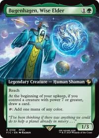 Bugenhagen, Wise Elder (Extended Art) - Commander: FINAL FANTASY - Magic: The Gathering card
