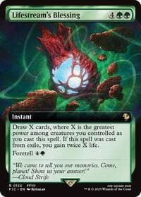 Lifestream's Blessing (Extended Art) - Commander: FINAL FANTASY - Magic: The Gathering card