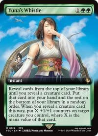 Yuna's Whistle (Extended Art) - Commander: FINAL FANTASY - Magic: The Gathering card