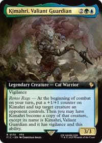 Kimahri, Valiant Guardian (Extended Art) - Commander: FINAL FANTASY - Magic: The Gathering card