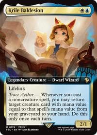 Krile Baldesion (Extended Art) - Commander: FINAL FANTASY - Magic: The Gathering card