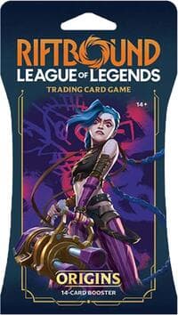 Origins - Sleeved Booster Pack - Origins - Riftbound: League of Legends Trading Card Game card
